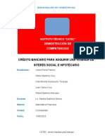 Crédito Bancario para Adquirir Una Vivienda