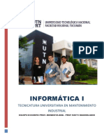 Informatica I - Tmi Utn FRT PDF
