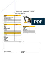 Chekt List Excavador