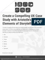 Create A Compelling Ux Case Study With Aristotles 7 Elements of Storytelling