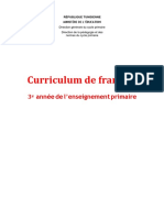 Curriculum. Version.f