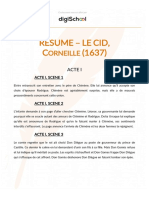 Resumé Le Cid