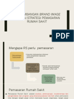 Pengembangan Brand Image Sebagai Strategi Pemasaran Rumah Sakit