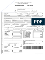 Declaracion GXV16D