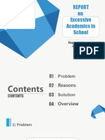 Report On Excessive Academics in School PDF