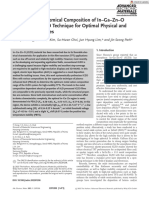 Adv Elect Materials - 2023 - Hong - Exploration of Chemical Composition of in Ga ZN O System Via PEALD Technique For