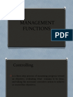 Chapter 5 Management Functions