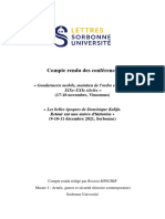 Compte-Rendu - Acteurs, Pratiques Et Enjeux de La Sécurité PDF