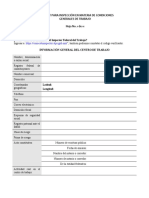 Checklist Condiciones Generales de Trabajo STPS