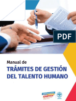 Manual de Gestión de Trámites de Talento Humano