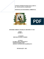 Informe de Quimica (Objetos de Laboratorio)