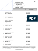 LIST OF APPLICANTS 16-Dec-2019 To 30-Jun-2020 PDF