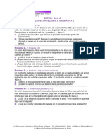 Cinemática 2: Problemas de proyectiles y movimiento