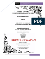 T4 Bab 7 Geometri Koordinat (STPSPM 2022) - Skema