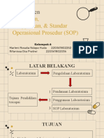 PTT KELOMPOK 6 - Manajemen Pendanaan, Pengadaan Dan SOP Laboratorium