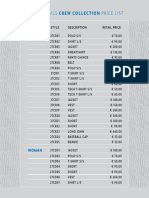 Price List RETAIL FINAL