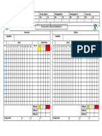 Feuille de Table de Marque