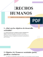 Derechos Humanos: Objetivos de Desarrollo Sostenible