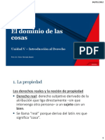 Diapositivas Unidad V - El Dominio de Las Cosas