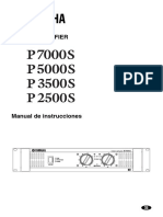 Manual de Usuario Yamaha P-7000 PDF