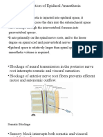 Epidural Anaesthesia