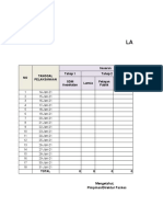 Form Laporan Vaksin