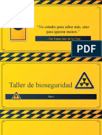 Taller de Bioseguridad - Dìa - 4