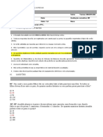 Prova de Matemática sobre Fatorial e PFC