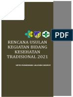 Analisis Ruk Kesehatan Tradisional Despot