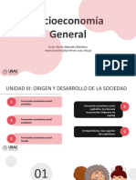 Socioeconomía General-Unidad III