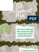 Group 7 - Site Development Plan - PPT PDF