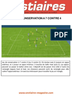 Jeu de Conservation A 7 Contre 4