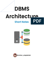 Architecture in DBMS PDF