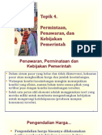 4 - D, S, Dan Kebijakan Pemerintah