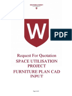 Request For Quote - WSU SUP Furniuture Plan CAD Input - Returnable Schedules Final