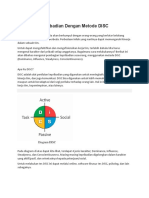 Mengenal Kepribadian Dengan Metode DISC