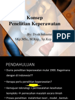 Konsep Dasar Riset Keperawatan