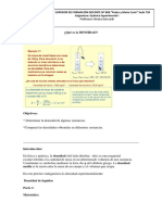 Densidad. Qca Experimental PDF