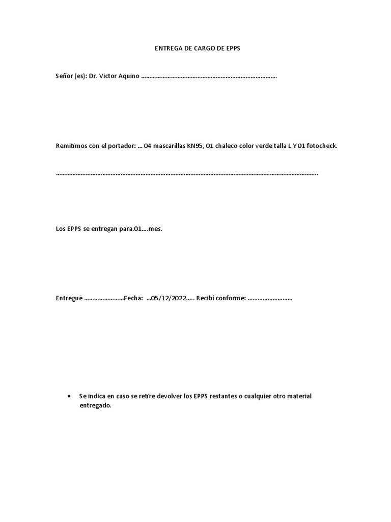 Entrega de cargo de epps dr victor a pdf