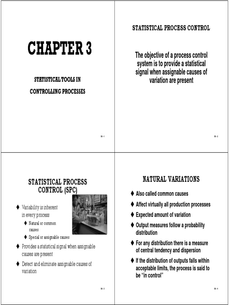 Statistical Process Control Techniques | PDF | Histogram | Statistics