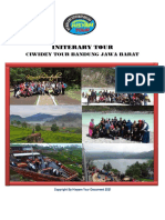 Initerary Tour & Denah Bus Ciwidey Tour SMK Rifking 2021 PDF