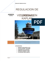 PDF Regulacion de Velocidad en Turbinas Kaplan - Compress PDF