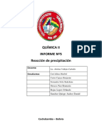 Info 5 Reacción de Precipitación