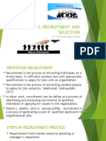 Chapter 3 Recruitment and Selection Terkini