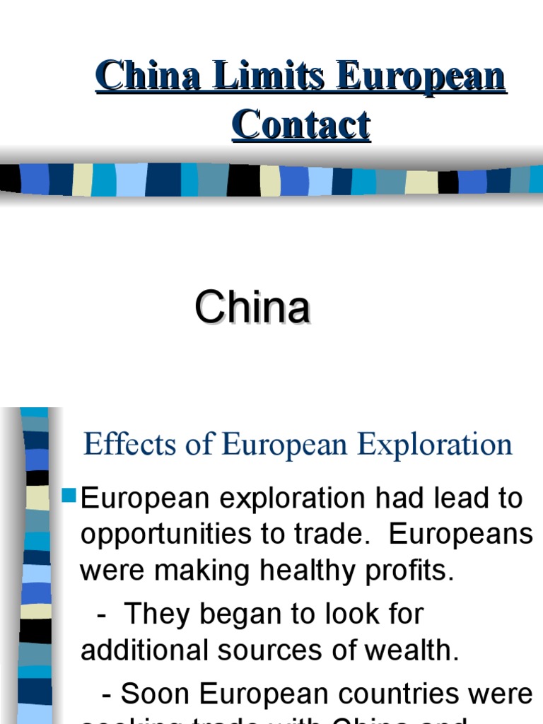 China's Isolation and Trade Restrictions | PDF | Qing Dynasty | China