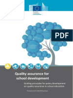 Guiding quality assurance for school development
