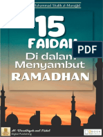 15 Faidah Di Dalam Menyambut Ramadhan