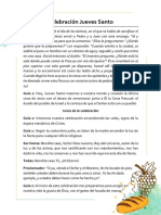 Cena Jueves Santo 2023 PDF