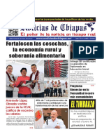 Periódico Noticias de Chiapas, Edición Virtual Sábado 13 de Mayo de 2023