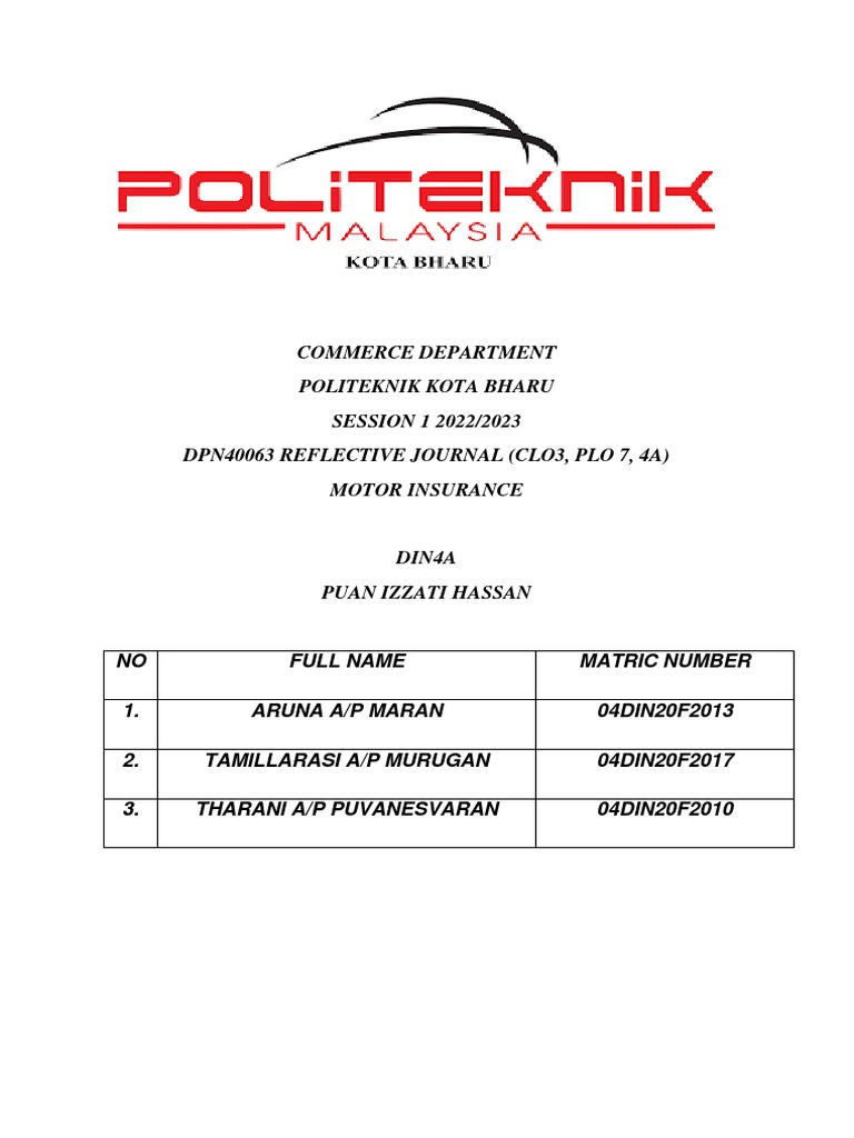 RJ Motor | PDF | Insurance | Payments